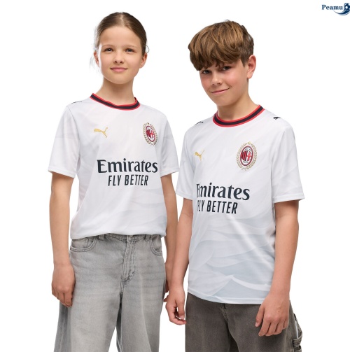 Peamu: Novo Camisola Futebol AC Milan Criança Alternativa Equipamento 2026-2027
