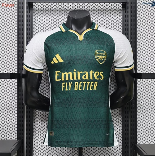 Peamu: Novas Camisola Futebol Arsenal Player Equipamento Branco/Verde 2026-2027