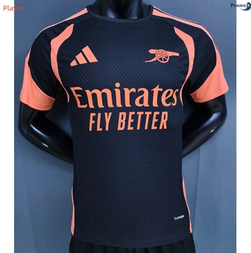 Peamu: Novo Camisola Futebol Arsenal Player Equipamento Treinamento preto 2026-2027