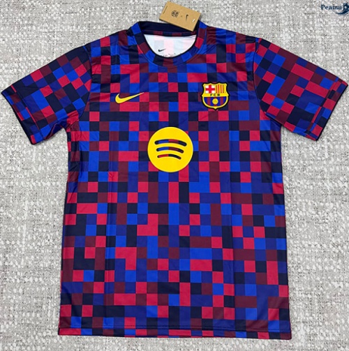 Peamu: Novas Camisola Futebol Barcelona Plaid Equipamento Treinamento 2026-2027