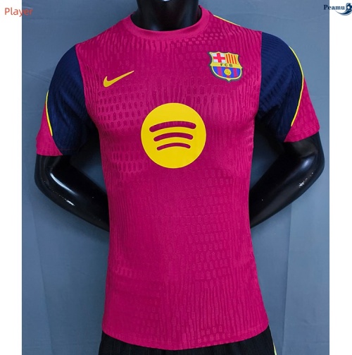 Peamu: Novo Camisola Futebol Barcelona Player Equipamento Treinamento vermelho 2026-2027