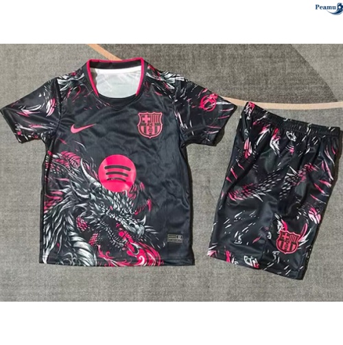 Peamu: Desconto Camisola Futebol Barcelona Criança Equipamento Dragon Rosa 2026-2027