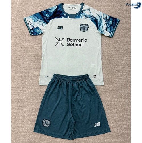 Peamu: Desconto Camisola Futebol Bayer Leverkusen Criança Alternativa Equipamento 2026-2027