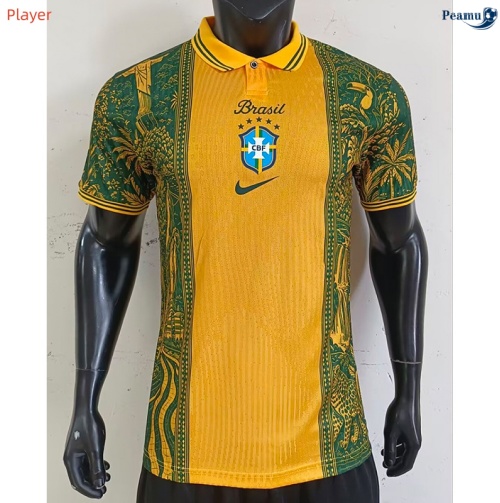 Peamu: Novas Camisola Futebol Brasil Player Equipamento Special 2026-2027