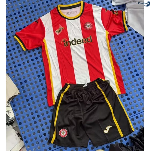 Peamu: Novas Camisola Futebol Brentford Criança Principal Equipamento 2026-2027
