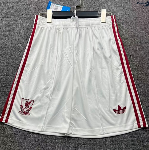Peamu: Desconto Camisola Futebol Camisola Futebol Liverpool Alternativa Equipamento Branco 2026-2027