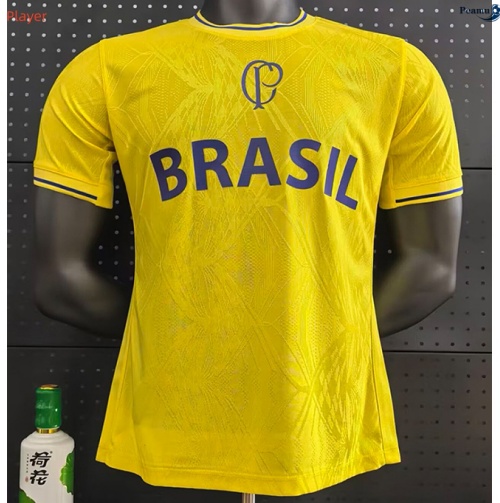 Peamu: Novas Camisola Futebol Corinthians Player Equipamento especial Amarelo 2026-2027