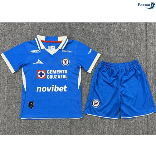 Peamu: Desconto Camisola Futebol Cruz Azul Criança Principal Equipamento 2026-2027