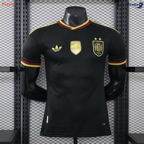 Peamu: Novo Camisola Futebol Espanha Player Equipamento 2 étoiles preto 2026-2027