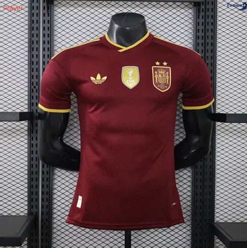 Peamu: Comprar Camisola Futebol Espanha Player Equipamento vermelho Double Stars 2026-2027