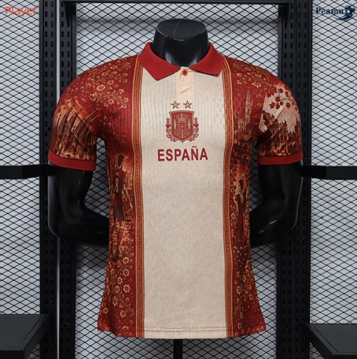 Peamu: Novas Camisola Futebol Espanha Player Equipamento Special 2 étoiles 2026-2027