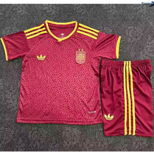 Peamu: Desconto Camisola Futebol Espanha Criança Equipamento 2 stars vermelho 2026-2027