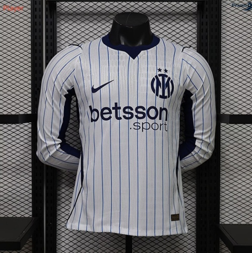Peamu: Venda Camisola Futebol Inter Milan Player Alternativa Equipamento Manga longa 2026-2027