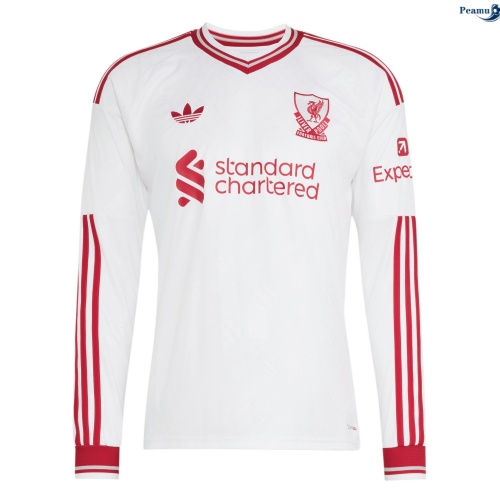 Peamu: Novo Camisola Futebol Liverpool Alternativa Equipamento Manga longa 2026-2027