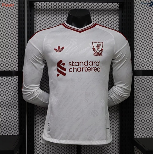 Peamu: Novas Camisola Futebol Liverpool Player Alternativa Equipamento Manga longa 2026-2027