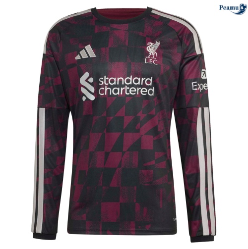 Peamu: Novo Camisola Futebol Liverpool Terceiro Equipamento Manga longa 2026-2027