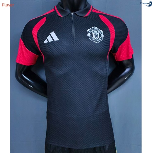 Peamu: Desconto Camisola Futebol Manchester United Player Equipamento preto 2026-2027