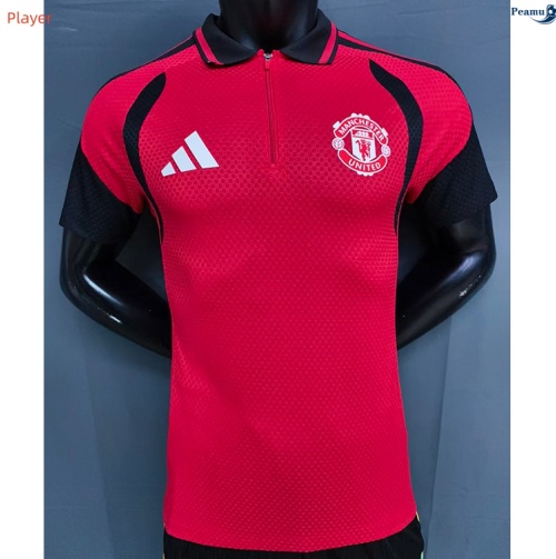 Peamu: Novo Camisola Futebol Manchester United Player Equipamento Treinamento vermelho 2026-2027