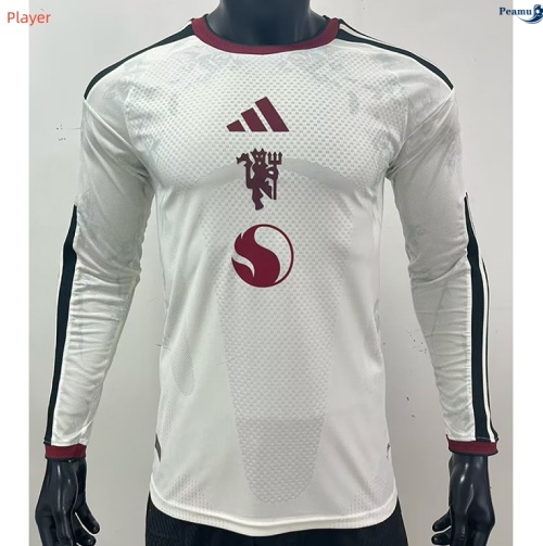 Peamu: Venda Camisola Futebol Manchester United Player Terceiro Equipamento Manga longa 2026-2027