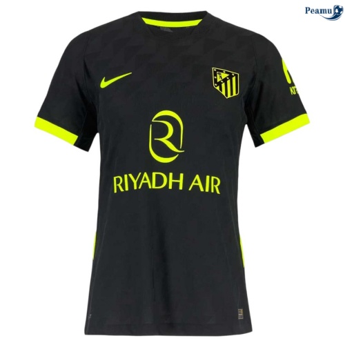 Peamu: Novo Camisola Futebol Atletico Madrid Mulher Alternativa Equipamento 2026-2027