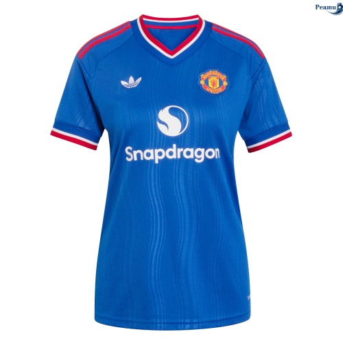 Peamu: Novas Camisola Futebol Manchester United Mulher Alternativa Equipamento 2026-2027