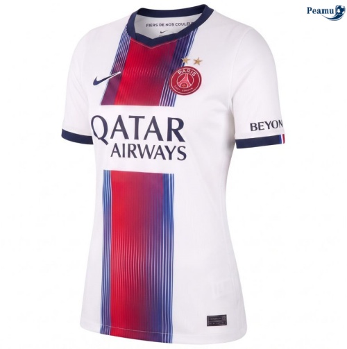 Peamu: Desconto Camisola Futebol PSG Mulher Alternativa Equipamento 2 estrelas 2026-2027
