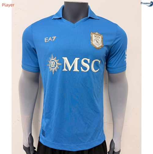 Peamu: Novas Camisola Futebol Naples Player Principal Equipamento 2026-2027