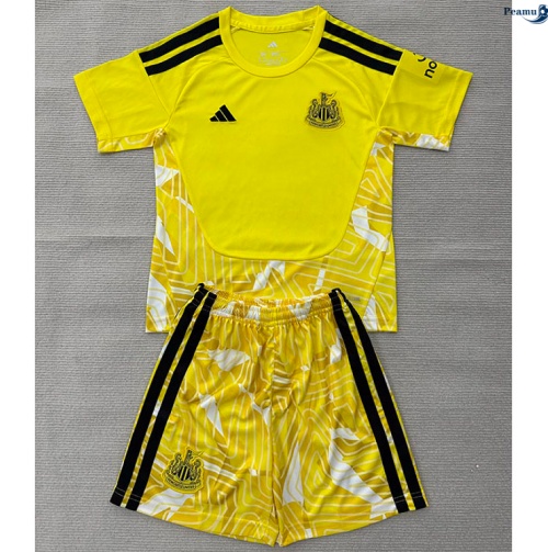 Peamu: Venda Camisola Futebol Newcastle United Criança Equipamento Goleiro Amarelo 2026-2027