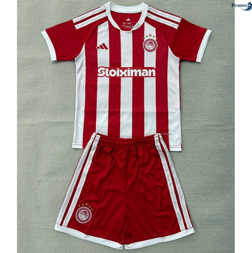 Peamu: Novo Camisola Futebol Olympiacos Criança Principal Equipamento 2026-2027