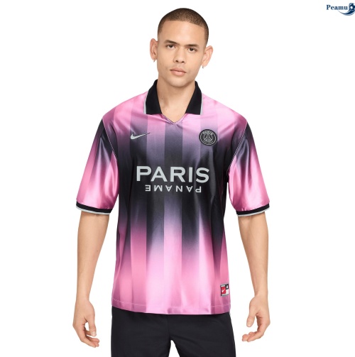 Peamu: Novas Camisola Futebol PSG Equipamento Pre-Match Rosa 2026-2027