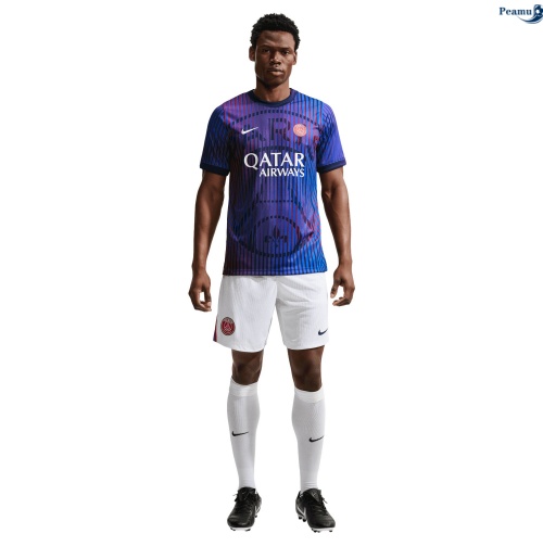 Peamu: Comprar Camisola Futebol PSG Extérieur Pre-Match Dri-FIT Azul 2026-2027
