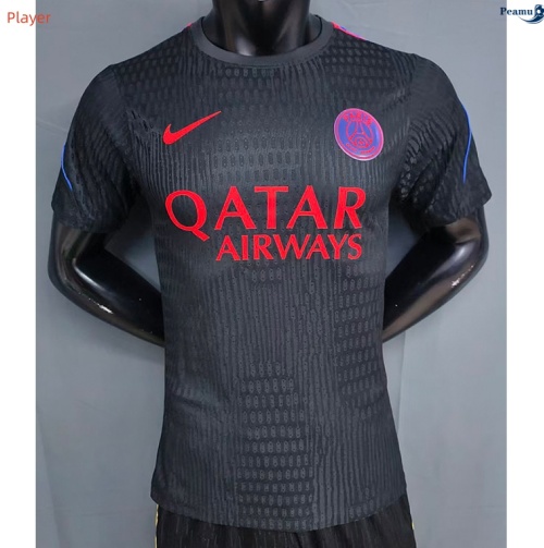 Peamu: Desconto Camisola Futebol PSG Player Equipamento Treinamento preto 2026-2027