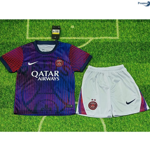 Peamu: Novo Camisola Futebol PSG Criança Equipamento Treinamento 2026-2027