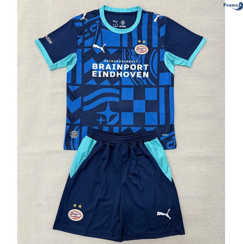 Peamu: Novo Camisola Futebol PSV Eindhoven Criança Terceiro Equipamento 2026-2027