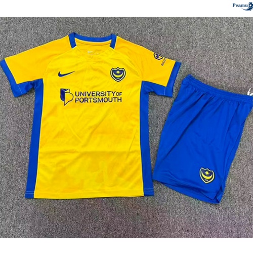 Peamu: Venda Camisola Futebol Portsmouth F.C Criança Alternativa Equipamento 2026-2027