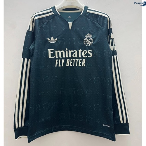Peamu: Novo Camisola Futebol Real Madrid Alternativa Equipamento Manga longa 2026-2027