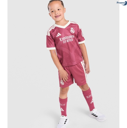 Peamu: Novo Camisola Futebol Real Madrid Criança Terceiro Equipamento 2026-2027