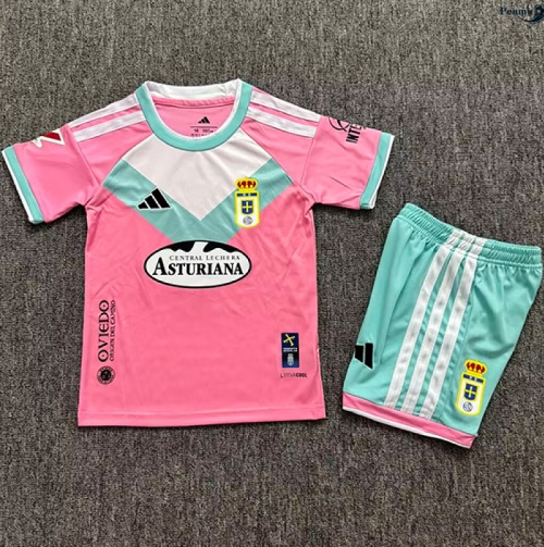 Peamu: Novas Camisola Futebol Real Oviedo Criança Terceiro Equipamento 2026-2027