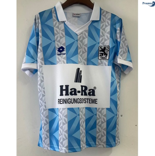 Peamu: Novo Camisola Futebol Retrô Bayern de Munique Principal Equipamento 1993