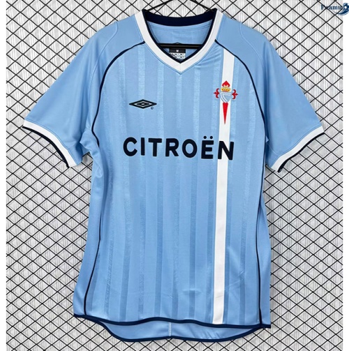 Peamu: Venda Camisola Futebol Retrô Celta de Vigo Principal Equipamento 2001-03