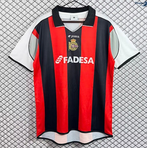 Peamu: Comprar Camisola Futebol Retrô Deportivo de A Coruña Alternativa Equipamento 2001-02