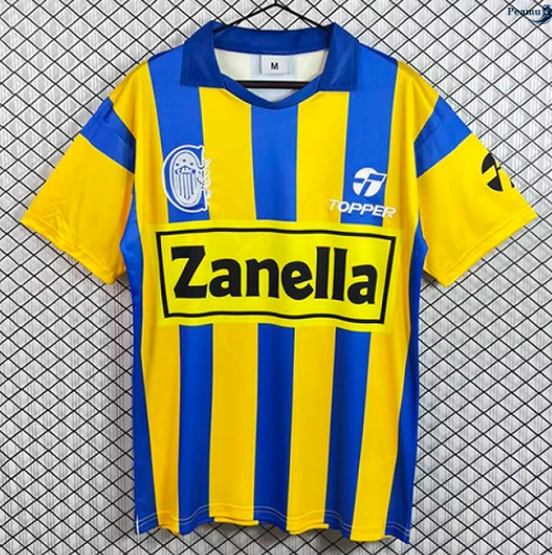Peamu: Venda Camisola Futebol Retrô Rosario Central Principal Equipamento 1986-87