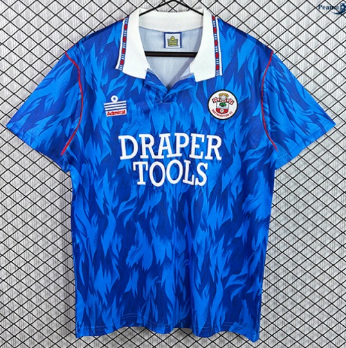 Peamu: Novo Camisola Futebol Retrô Southampton Alternativa Equipamento 1991-93
