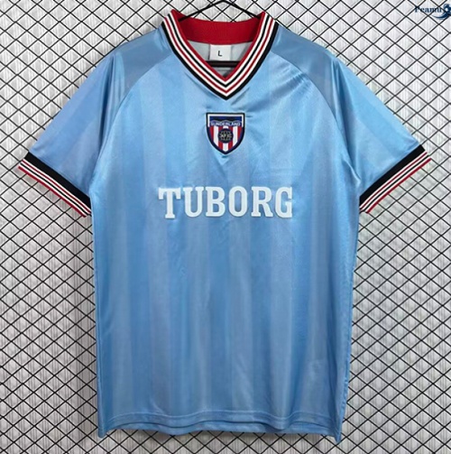 Peamu: Comprar Camisola Futebol Retrô Sunderland Alternativa Equipamento 1986-87