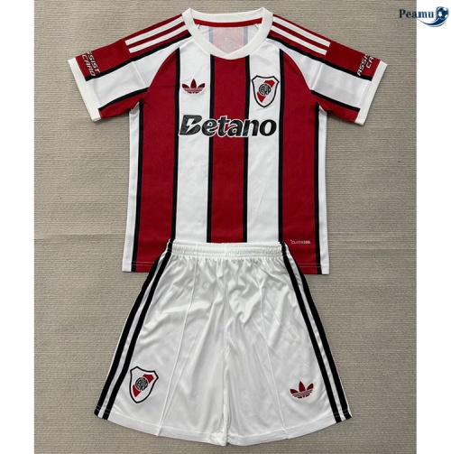 Peamu: Desconto Camisola Futebol River Plate Criança Alternativa Equipamento 2026-2027