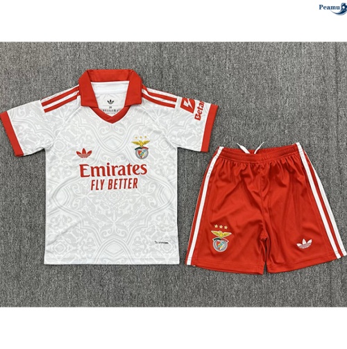 Peamu: Novas Camisola Futebol S.L Benfica Criança Alternativa Equipamento 2026-2027