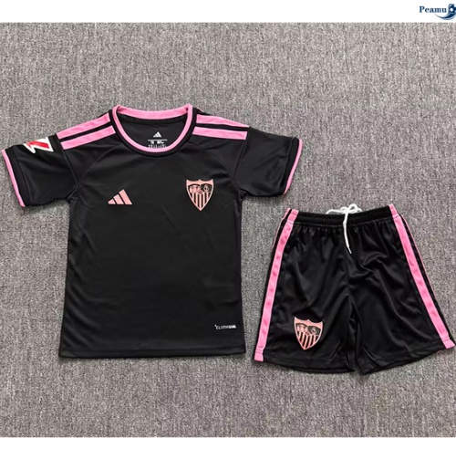 Peamu: Novo Camisola Futebol Sevilla Criança Terceiro Equipamento 2026-2027