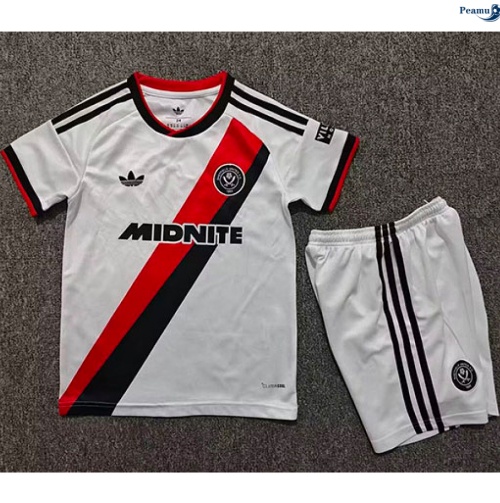 Peamu: Novo Camisola Futebol Sheffield United Criança Alternativa Equipamento 2026-2027