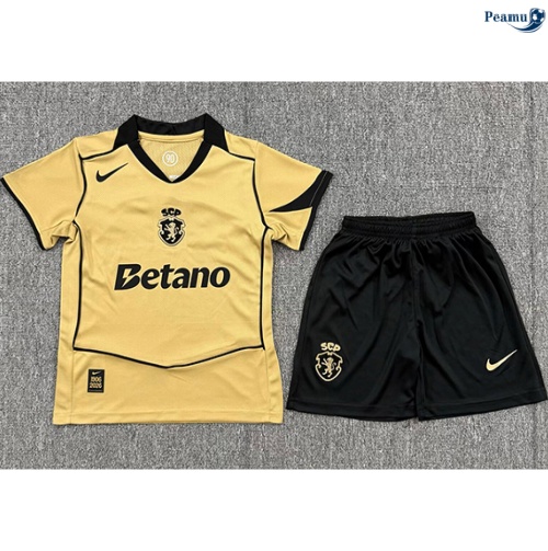 Peamu: Novo Camisola Futebol Sporting CP Criança Alternativa Equipamento 2026-2027