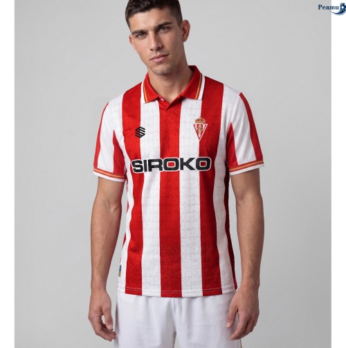 Peamu: Novas Camisola Futebol Sporting Gijon Principal Equipamento 2026-2027